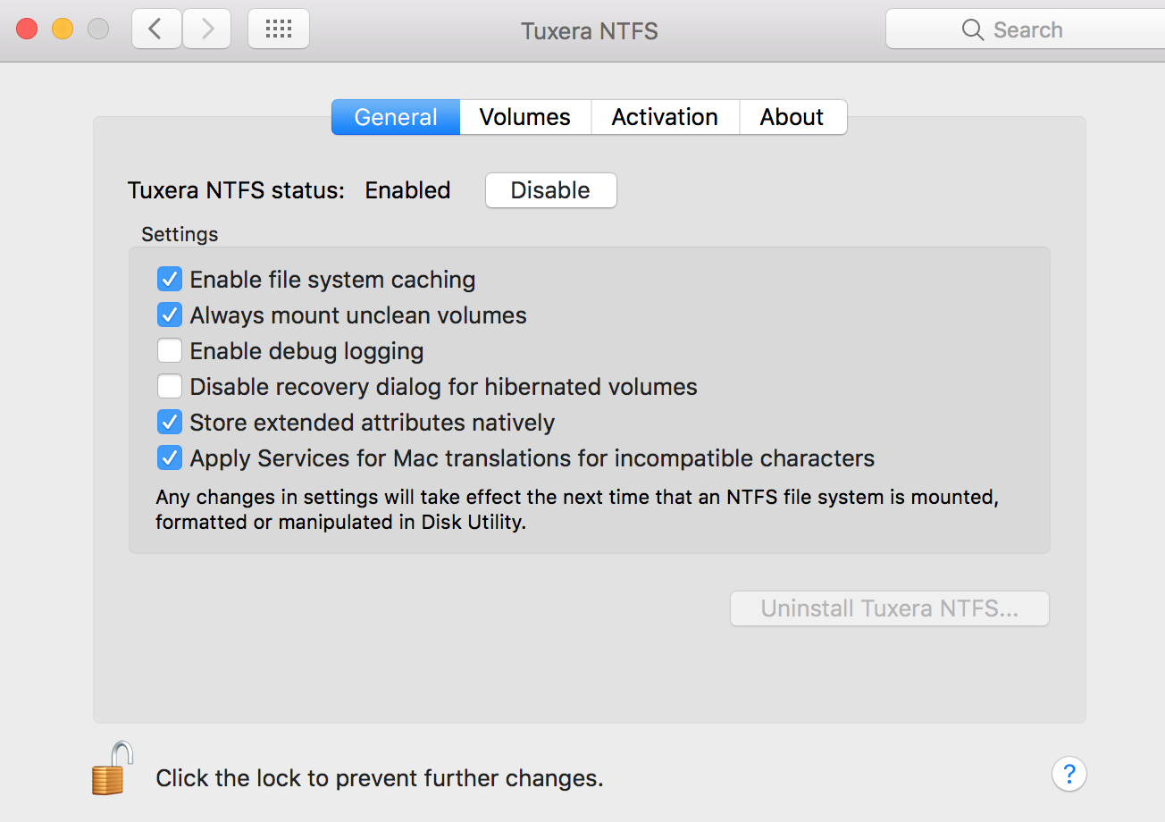 tuxera ntfs for mac driver software